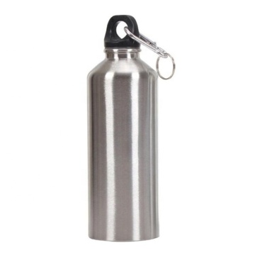 BPA-Free Aluminum Bike Water Bottle with Carabiner for Outdoor Sports