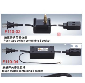 ETL CE Certified Smart Touch Switches and Power Cords - 10mm Socket