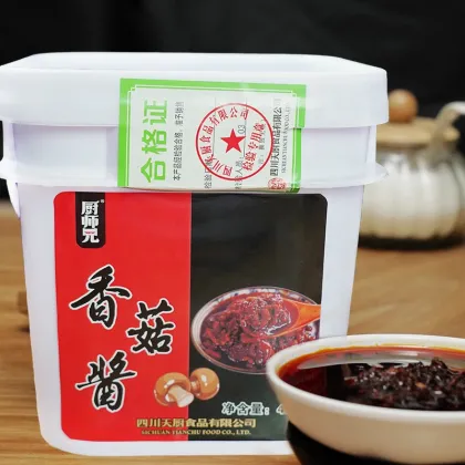 OEM ODM 4.5kg Spicy Chili Mushroom Sauce - Non-Cook Instant Specialty Hot Pepper Mushroom Sauce