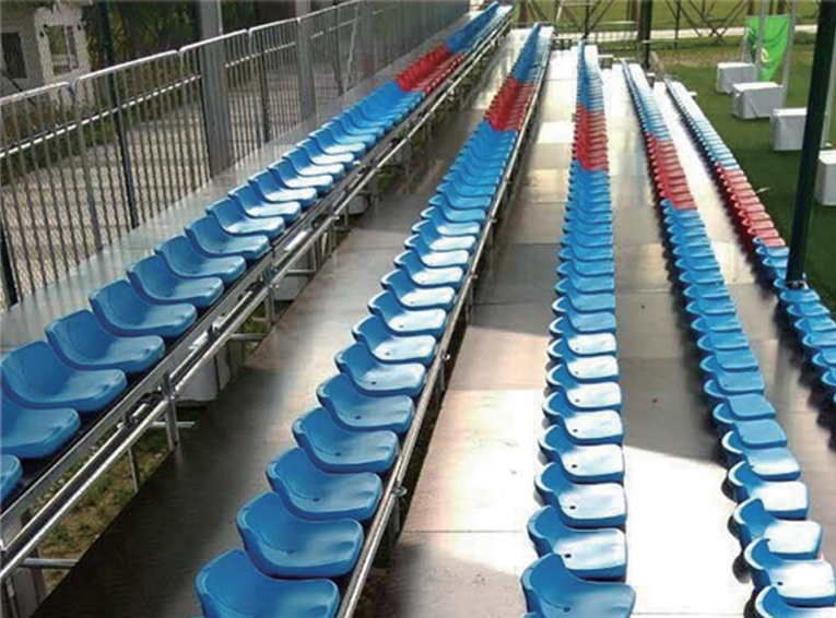 Heavy-duty Steel Bleachers
