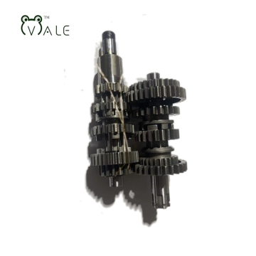 High-Quality Motorcycle Transmission Components: JH125 Main and Auxiliary Shaft Gears