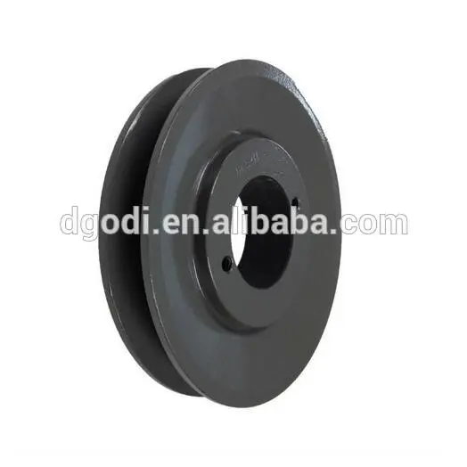 Custom 1 groove b belt pulley hub style electric motors pulley, 8.7inch outside diameter
