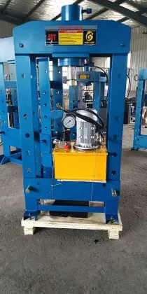 50T Electro-Hydraulic Shop Press - Hydraulic Press Machine for Tool Shop