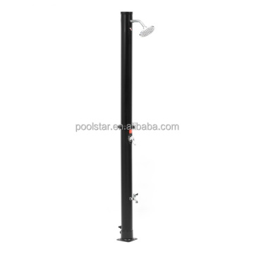 Portable Solar Heated Outdoor Shower: 20L Two-Section Design with Faucet and Shower Head for Poolside, Pool Spa, Beach, and Camping