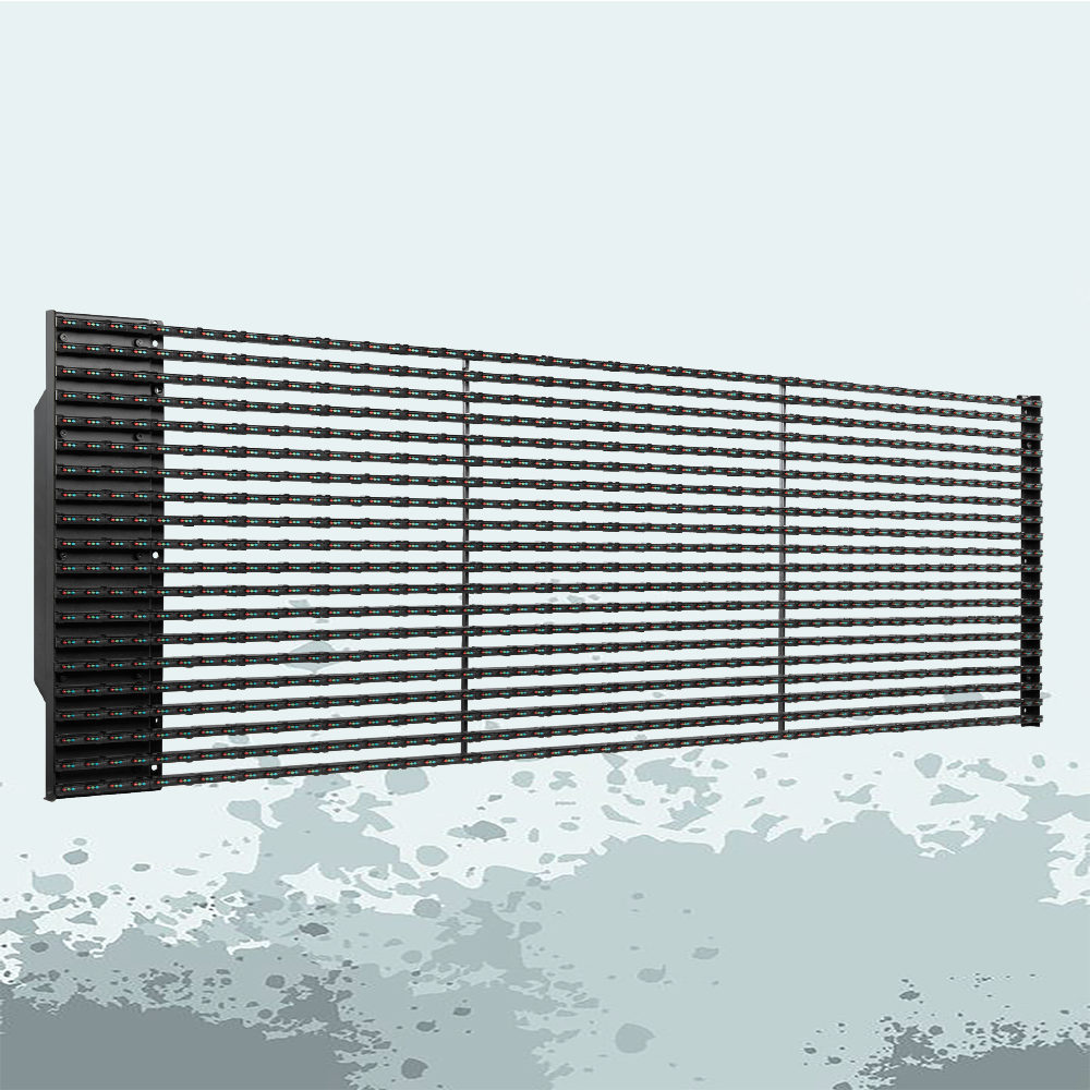 P25 Outdoor led video media facade screens