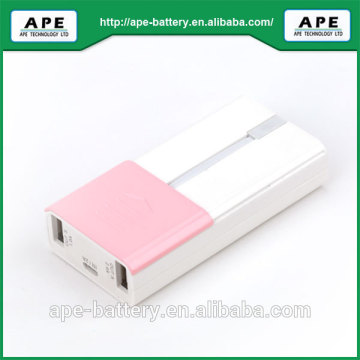 Dual usb power bank can fast charging for mobile phone 5V/3.5A