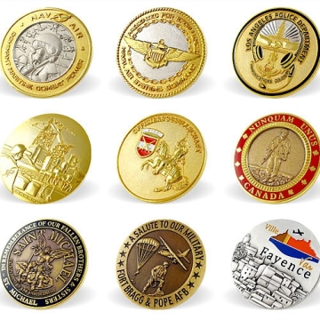 Custom Fashion Metal Coin Metal Challenge Coin