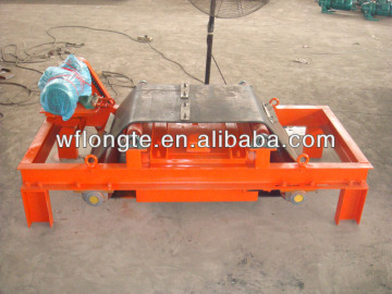 Natural cooling overband electromagnetic separator