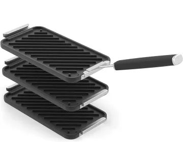Stainless Steel Barbecue Grill Griddle Pan Grates
