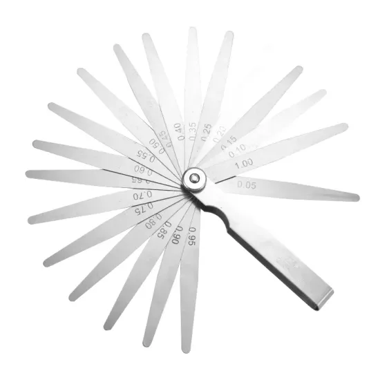 Dasqua 0.04-1mm Feeler Gauge Set - 25 Pcs Gap Measuring Tool