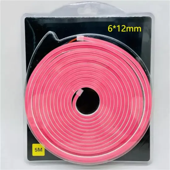 6x12mm Flexible Colorful Silicone LED Light Neon Strip - Affordable Pricing