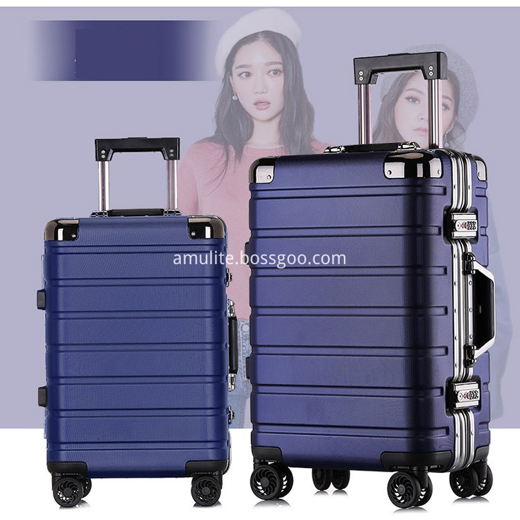 Blue Travel Luggage