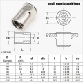 Hex Flat Head Countersunk Head Binding Rivet Nut