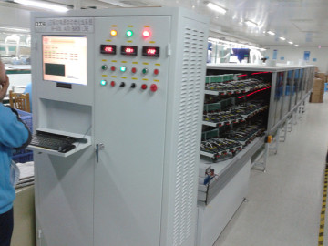 On line automatic aging system of LED driving power supply