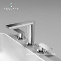 304 Stainless Steel Ceramic Valve Hot and Cold Water Mixer Basin Tap for Bathroom Faucet