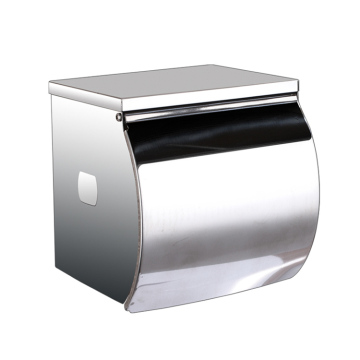 Modern Wholesale Stainless Steel Wall Mount Tissue Holders for Home and Hotel Bathrooms