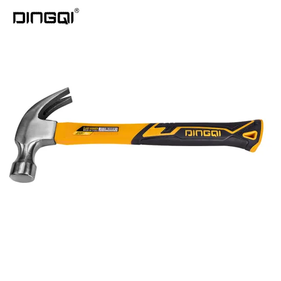 DingQi Professional Claw Hammer With Rubber Handle