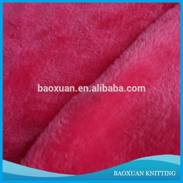 100%polyester knit coral fleece pajamas fabric