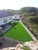 PU backing, durable W shaped artificial grass for garden