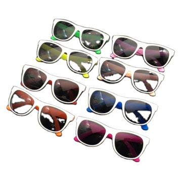 Occhiali da sole promozione in stile vintage unisex - telaio bianco a buon mercato.