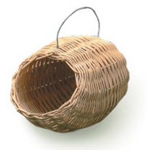 Percell Jar em forma de ninho de pássaro Rattan