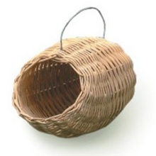 Percell Jar em forma de ninho de pássaro Rattan