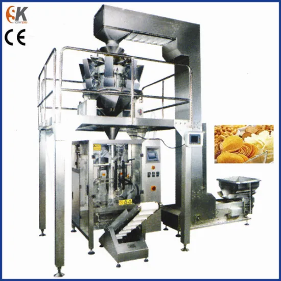 pasta pieces pillow bag automatic vertical packing machine SK-520DT