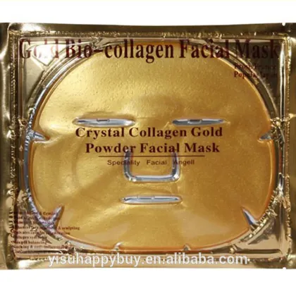 2016 Face Beauty And Wrinkle Removal Gold Collagen Facial Mask