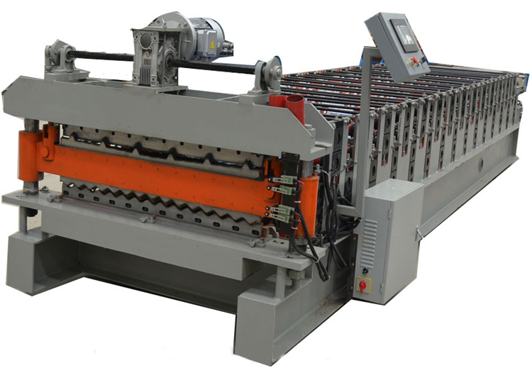 Double layer roll forming machine