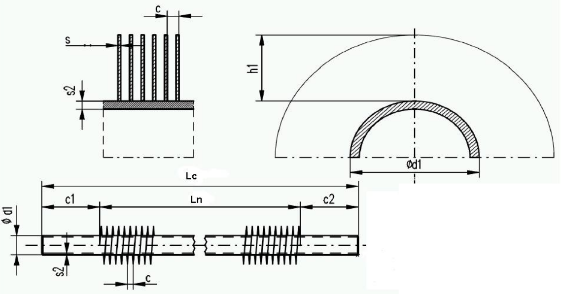 Laser Welded Finned Tube