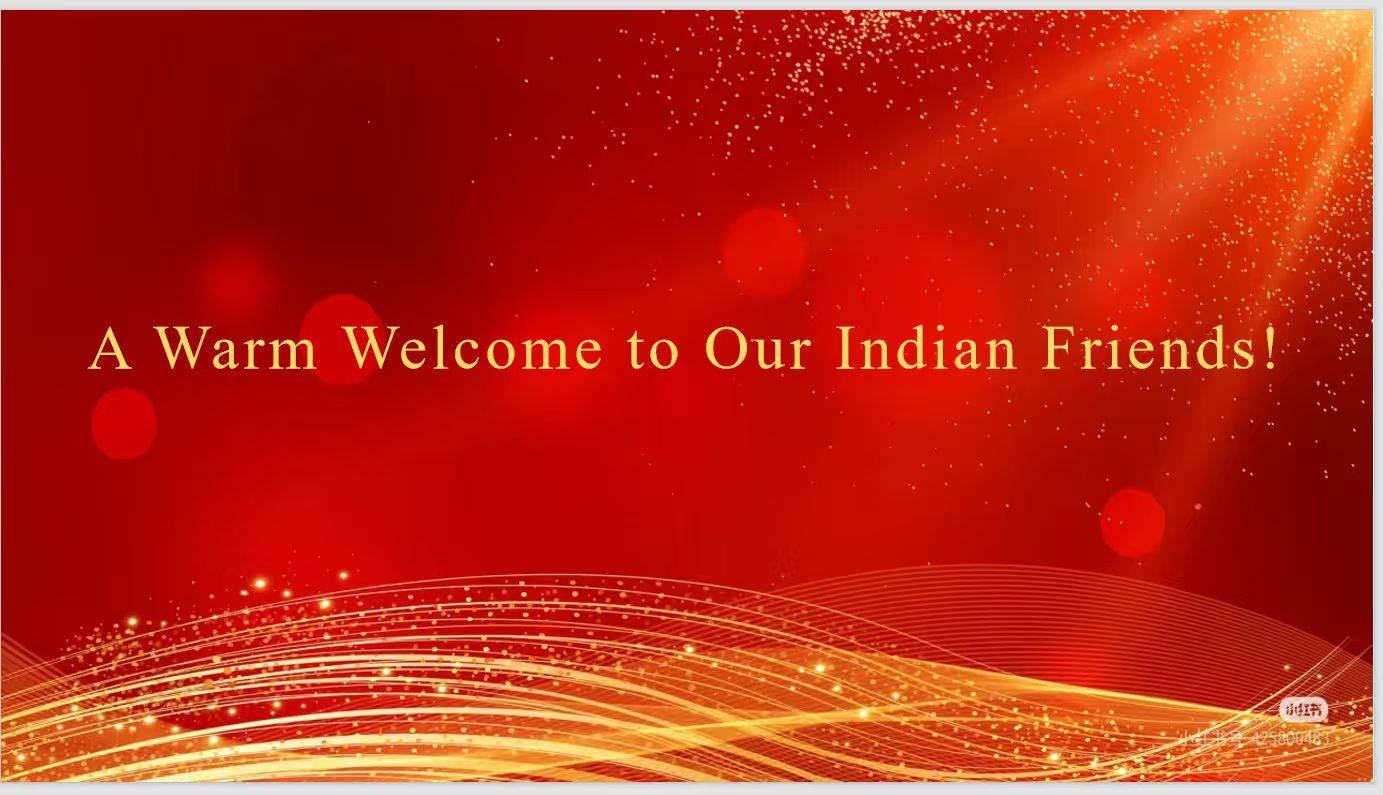 welcome India Friends