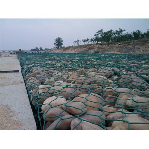 Treillis métallique de gabion de PVC