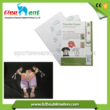 Dark & Light laser heat transfer paper for cotton