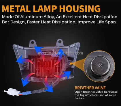 Morsun LED Headlight Assembly for Kawasaki Motorcycles