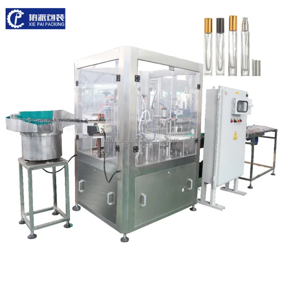 Automatic Pocket 2/4/6 Head Perfume Oil Filling Machine - Bottom Fill