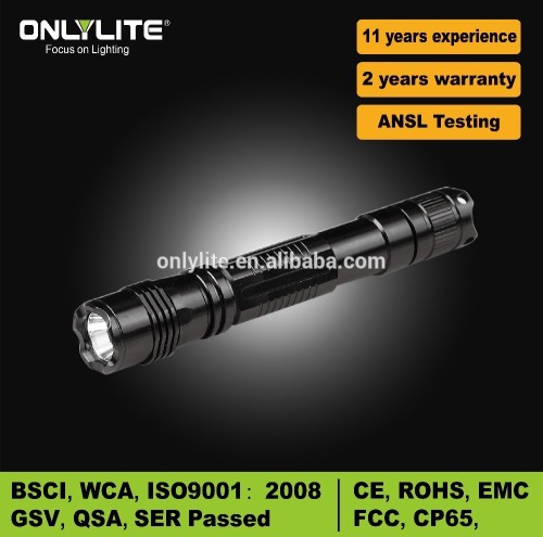 5W Pocket aluminum led flashlight with clip