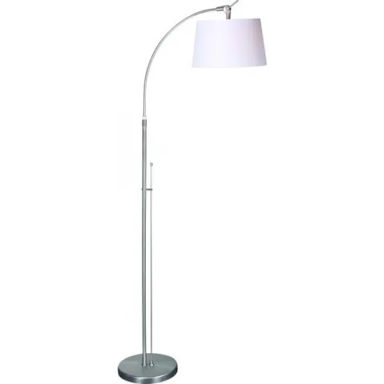 Tube-dimmer floor lamp in adjust shade