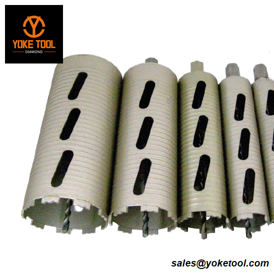 M14 Vacuum Breed Dry Diamond Core Bit Bit Bit Bit Enfriamiento