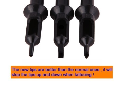 Hot Colorful Plastic Disposable Tattoo Tips