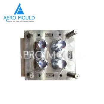 Two color plastic seasoning container box injection mould