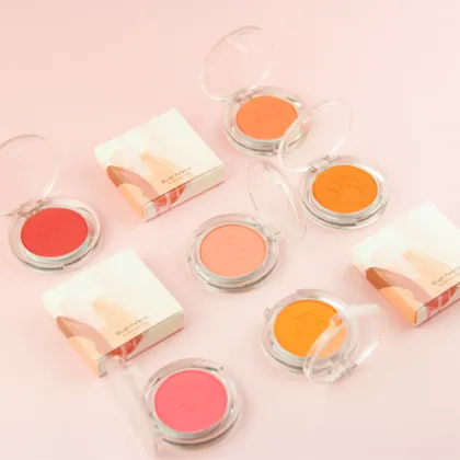 Private Label Vegan Powder Blush Palette - Custom Make up Blusher