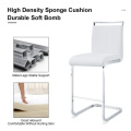 modern white bar chair