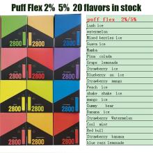 Preço de fábrica Puff Flex 2800 Puffs Vape descartável