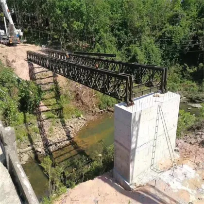 Bailey Bridge Supplier: Portable Steel Bridge for Construction