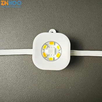 Smart 100 Foot LED RGBWWCW Outdoor String Light - IP67 Waterproof Eaves Light Perfect for Easter and Christmas Parties