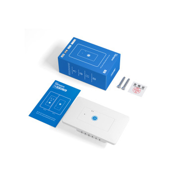 eWeLink App Controlled SONOFF IW101US Wifi Smart Wall Socket with Power Monitoring, Works with Alexa