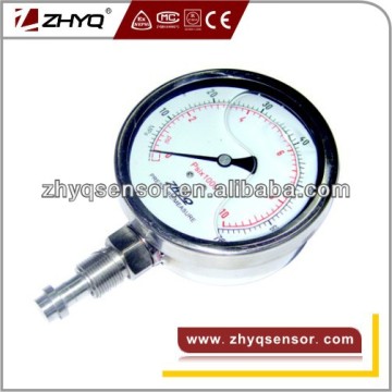 70MPa pressure gauge with flush diaphragm