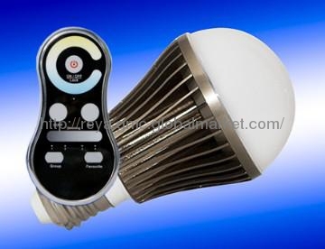 5W dimmbare LED-Lampe mit RF-Controller