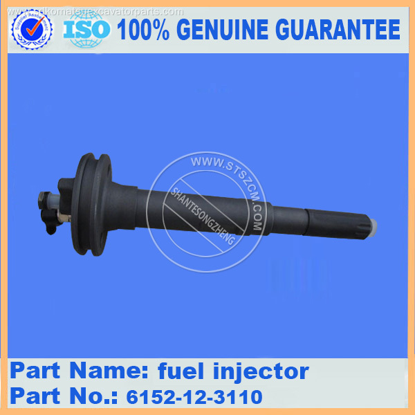 PC400-6 PC450-6 fuel injector 6152-12-3110