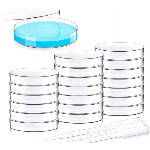 CE Certificated Disposable Plastic Petri Dish